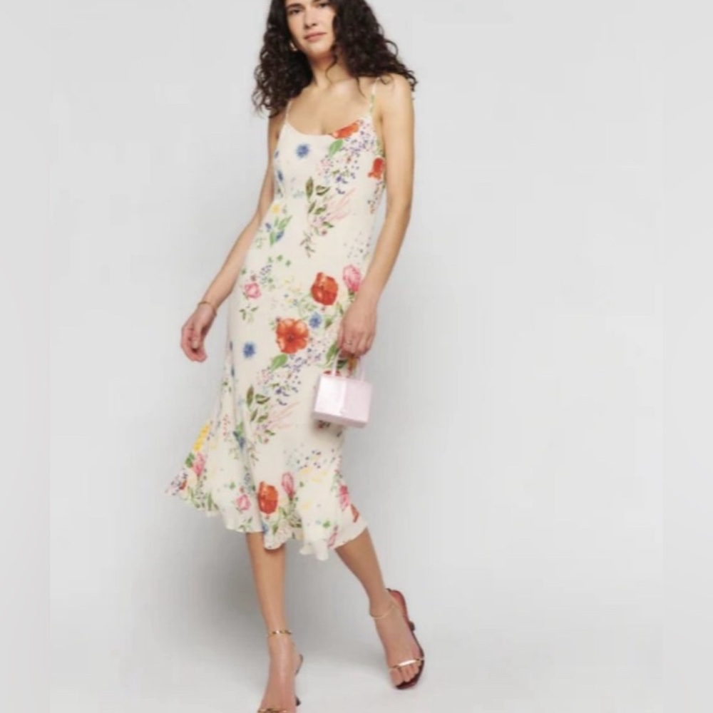 Reformation floral dress brand new with tag